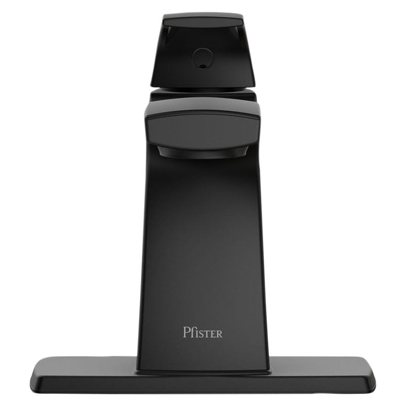 Barci Low-Neck Matte Black Single-Lever Basin Faucet
