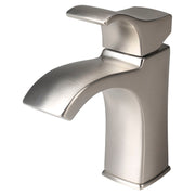 Venturi Low-Arc Single-Handle Bathroom Faucet in Spot Defense Brushed Nickel