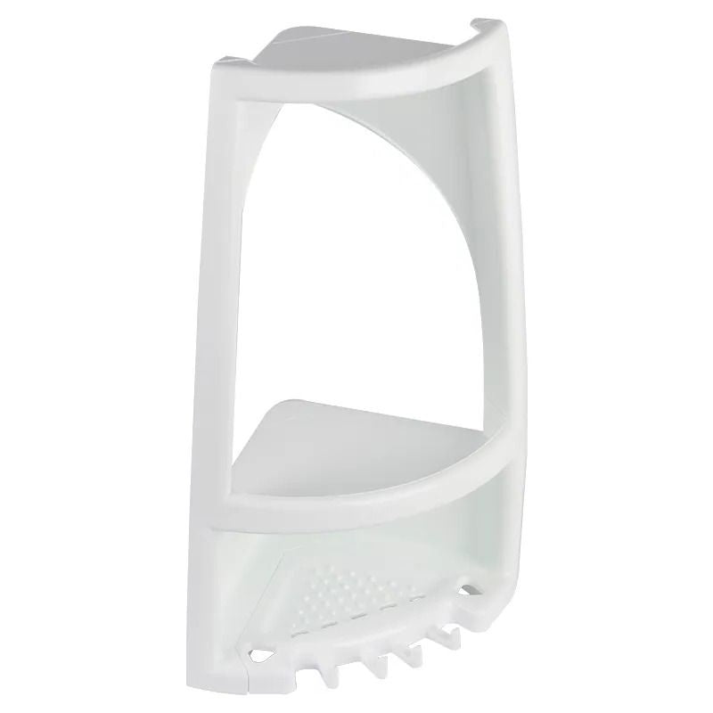 Organizador de ducha esquinero plástico 2 niveles 40 x 24 x 17 cm