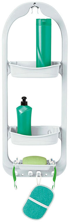 Organizador de ducha plástico 3 niveles 70 x 26 x 5 cm