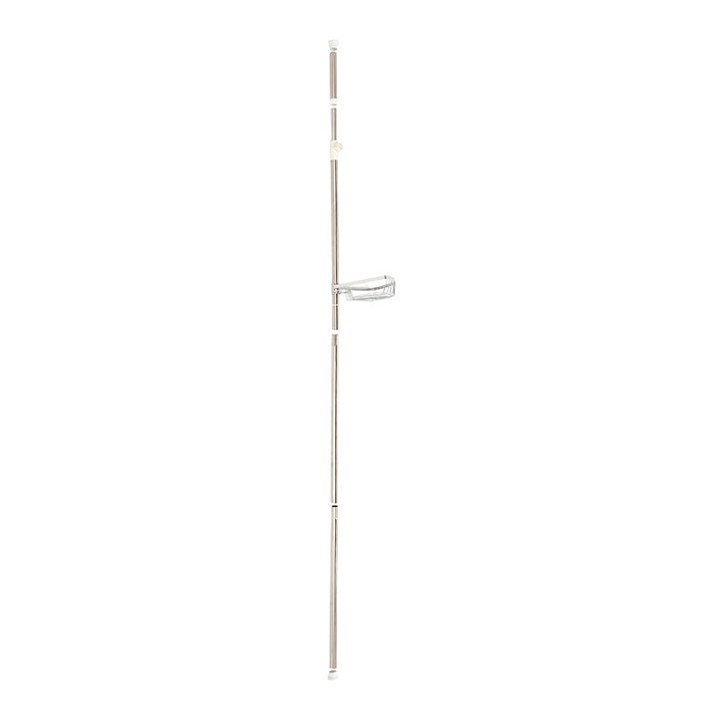 Organizador de ducha esquinero ajustable metálico 4 niveles cromado 28,5 x 20 x 250 cm