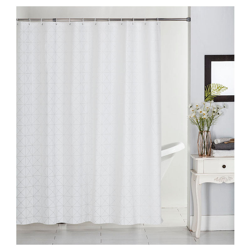 Cortina de baño peva estampado 183 x 183 cm