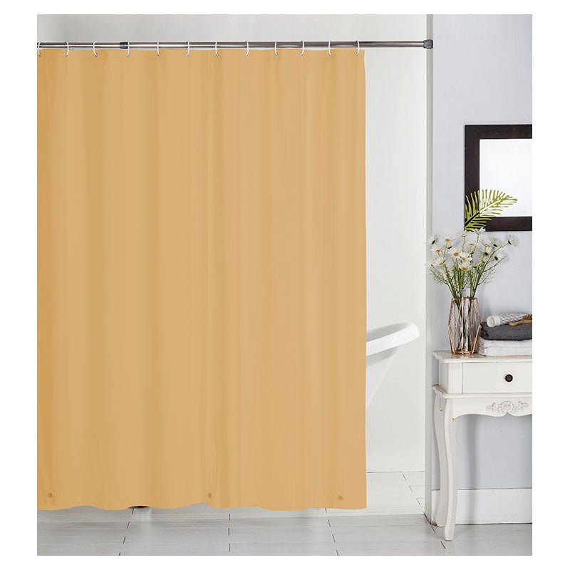Cortina de baño peva taupe 183 x 183 cm