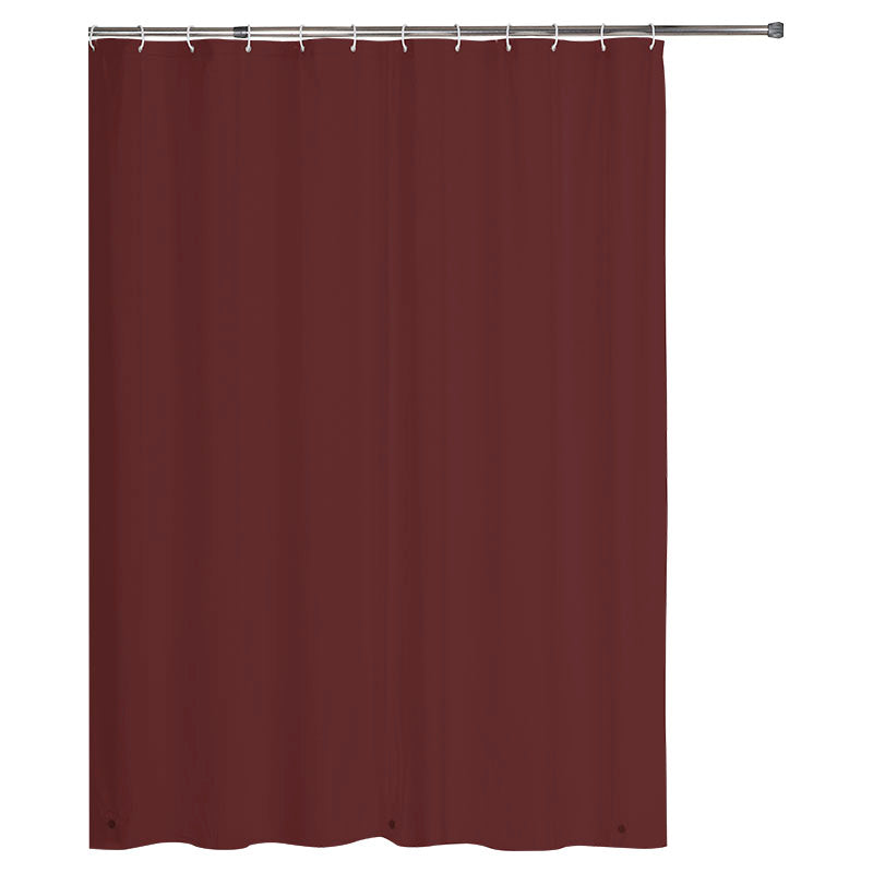 Burgundy Peva Shower Curtain 183 x 183 cm
