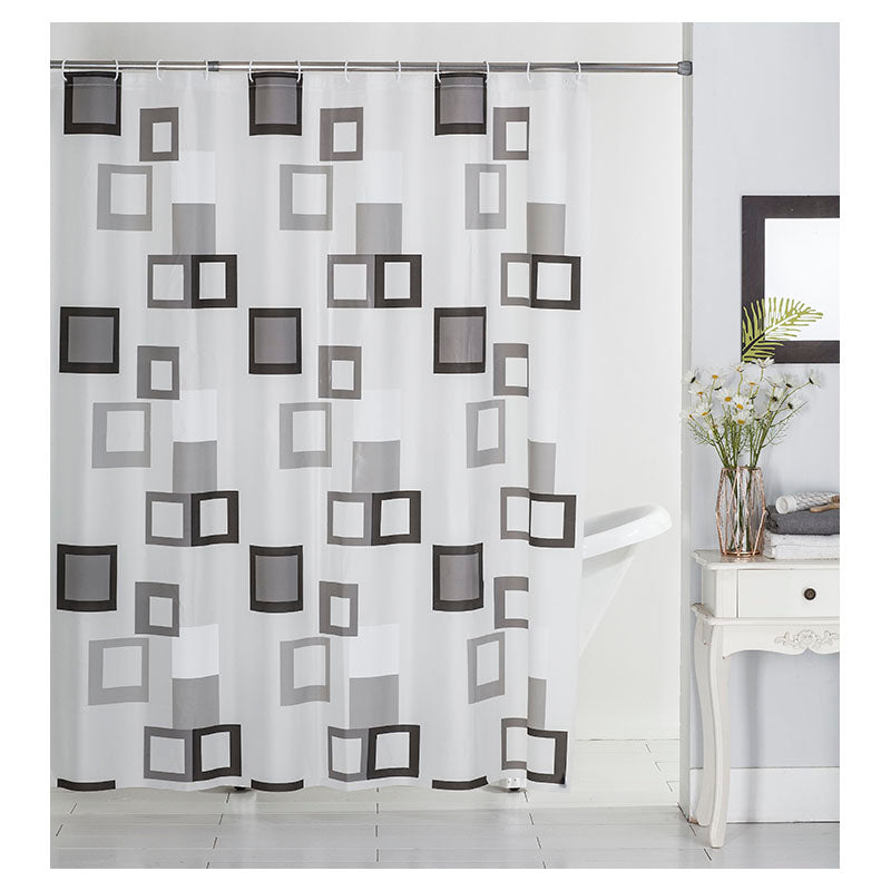 Cortina de baño peva estampado 178 x 183 cm