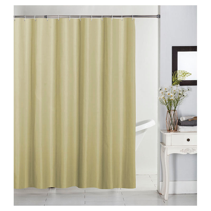Cortina de baño poliéster arena 183 x 183 cm