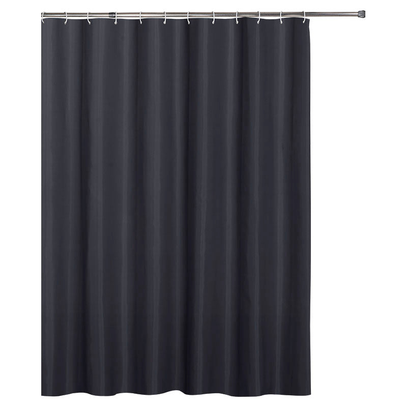 Cortina de baño poliéster azul oscuro 183 x 183 cm