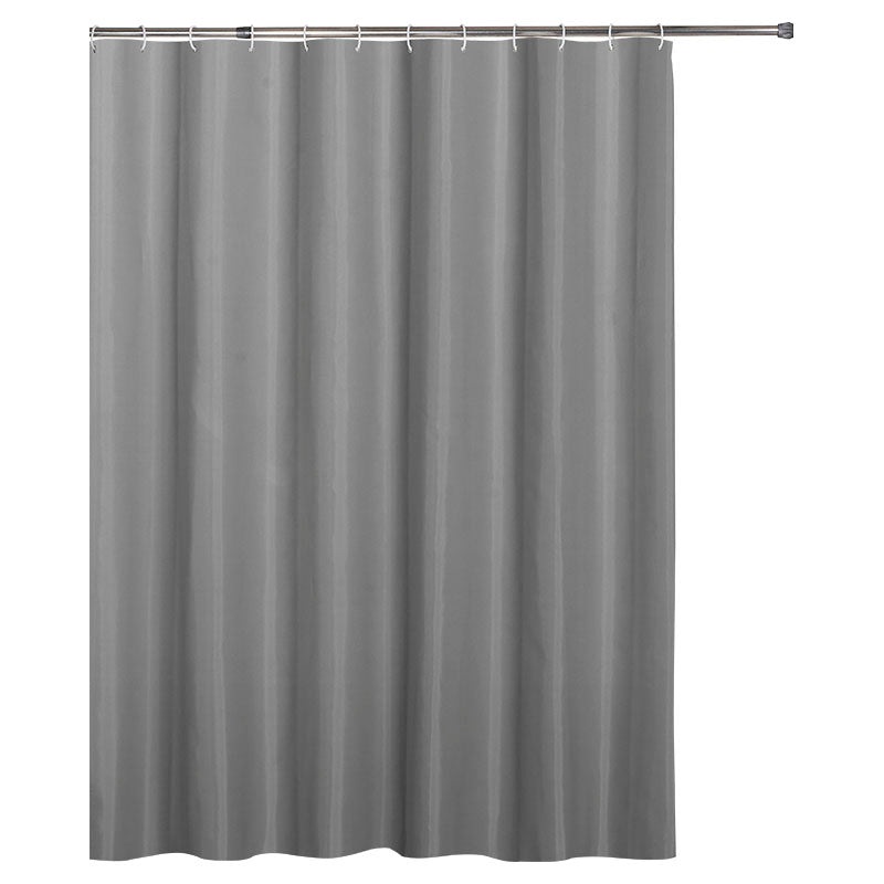 Cortina de baño poliéster gris 183 x 183 cm