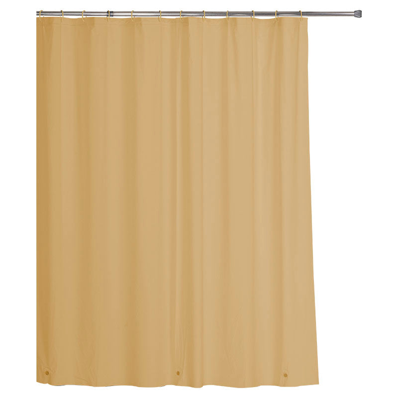 Set cortina de baño peva taupe 178 x 183 cm incluye 12 ganchos