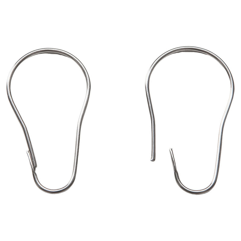 12-piece metal shower hooks