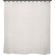 Gray PEVA Shower Curtain 178 x 183 cm