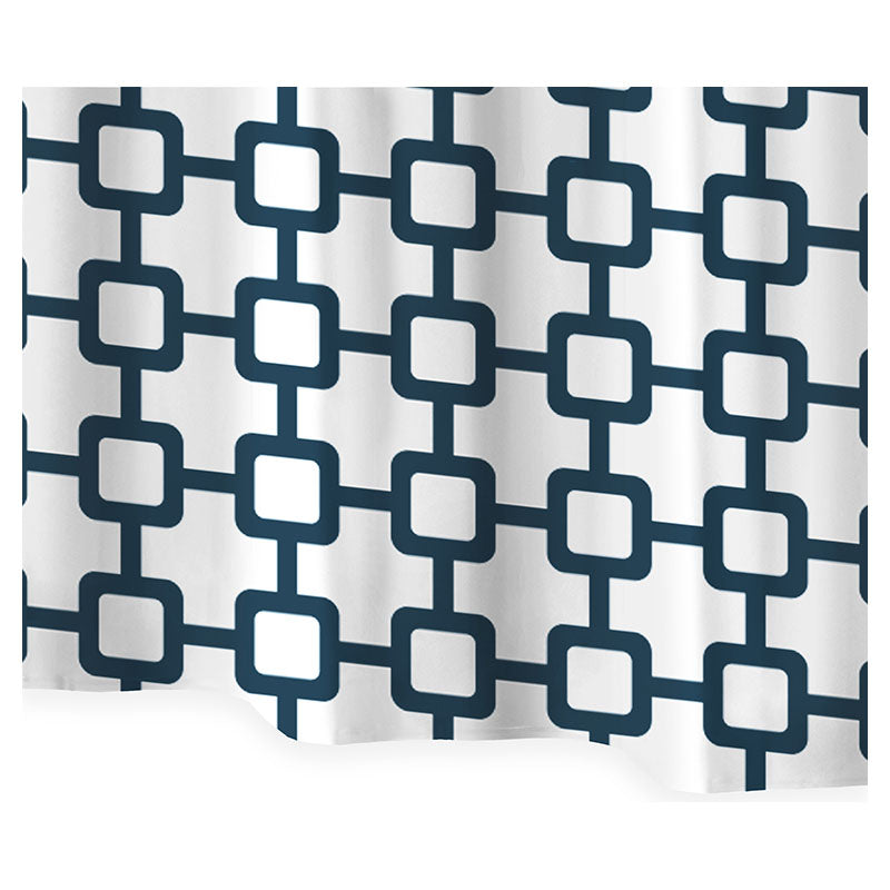 Cortina ducha peva azul 178 x 183 cm