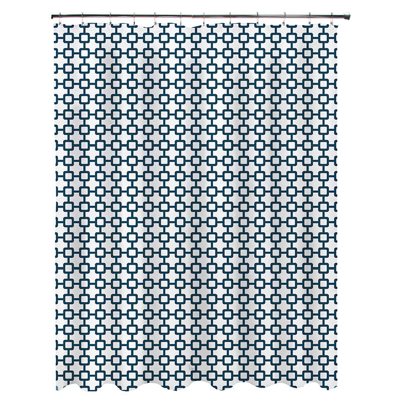 Cortina ducha peva azul 178 x 183 cm