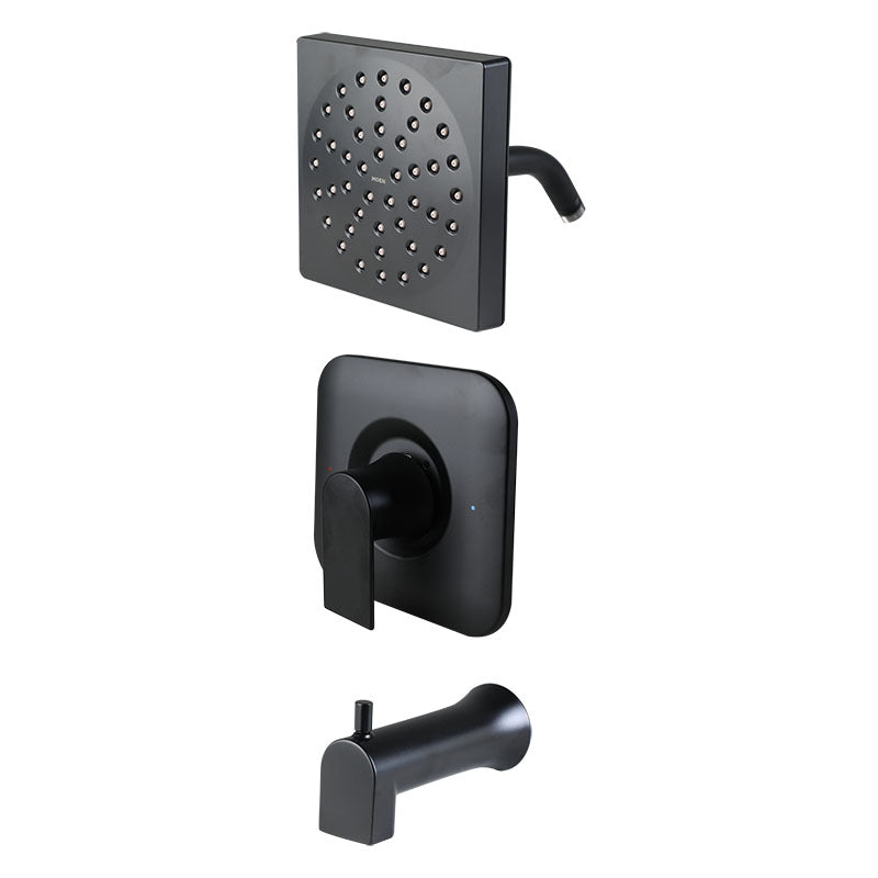 Ducha monocomando Genta CSB negro mate