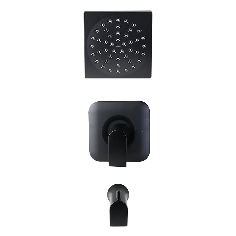 Ducha monocomando Genta CSB negro mate