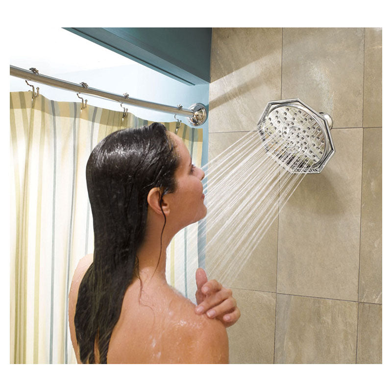 Moen Inspire Chrome Round Shower Head, 1-Function
