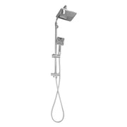 100 x 140 cm Stainless Steel Shower Curtain Rod System