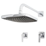 Lainz two-handle polished chrome lever-type shower faucet Pfister
