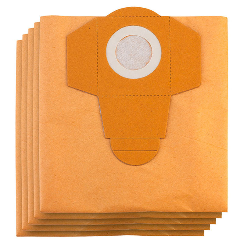 Bolsas de papel para aspiradora Einhell 20 litros 5 uds