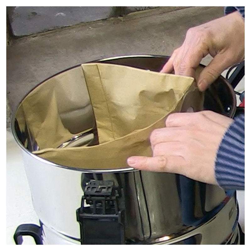 Bolsas de papel para aspiradora Einhell 20 litros 5 uds