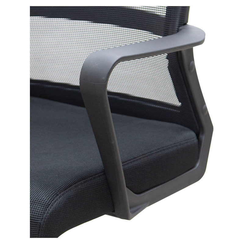 Silla ejecutiva con respaldar bajo