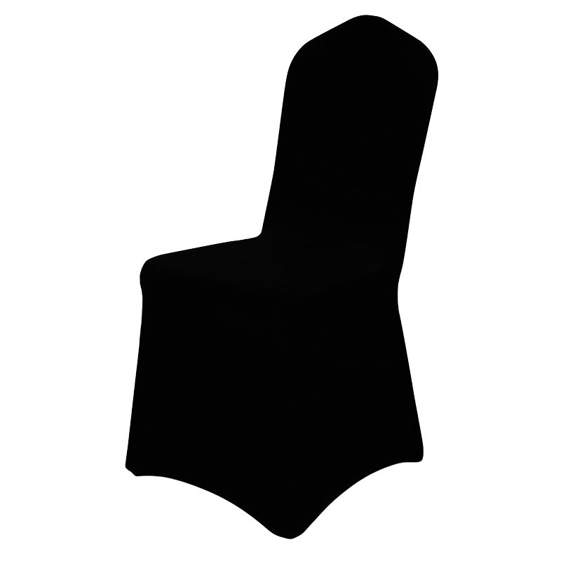 Cobertor de silla de spandex 80,5 x 63 x 44,5 cm negro Basic Living