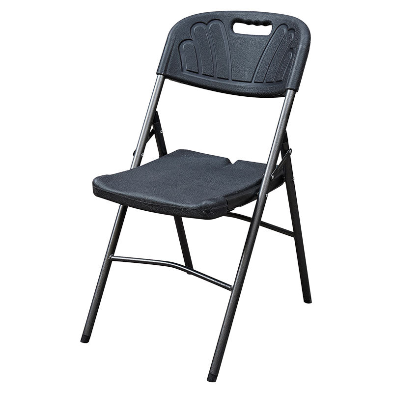 Silla plegable negro 80,5 x 44,5 x 63 cm capacidad 300 kg