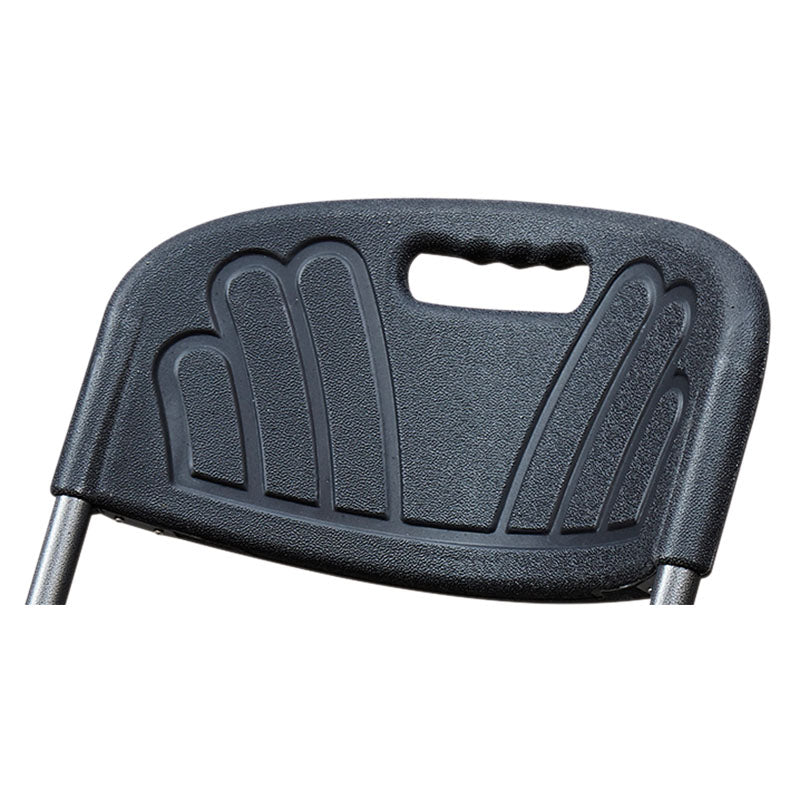 Folding chair black 80.5 x 44.5 x 63 cm capacity 300 kg