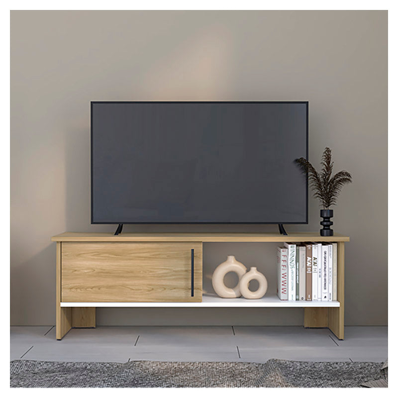Belén TV unit, ash melamine, 42 x 120 x 31cm