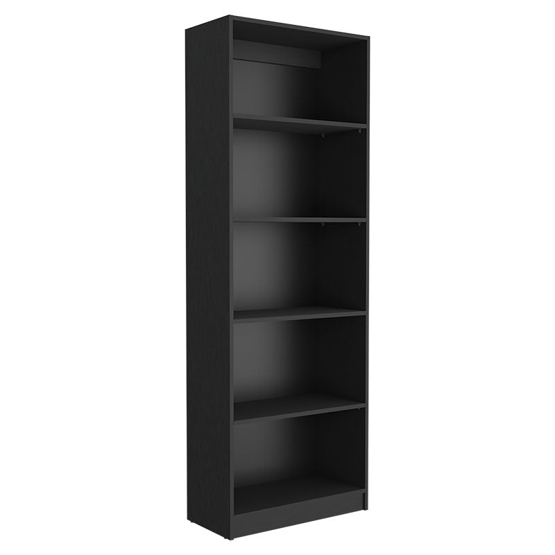 Biblioteca Home 3 wengue de melamina 180 x 62,8 x 29,9 cm