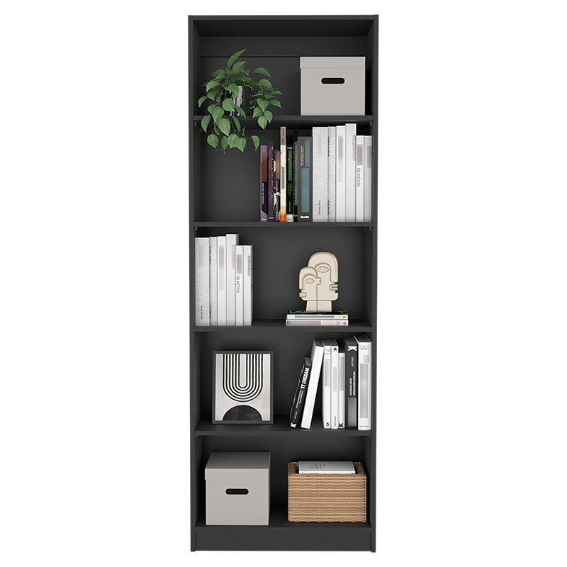 Biblioteca Home 3 wengue de melamina 180 x 62,8 x 29,9 cm