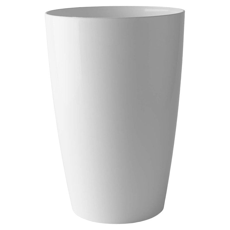 Maceta de piso Santorini plástico 40 x 29 cm blanco