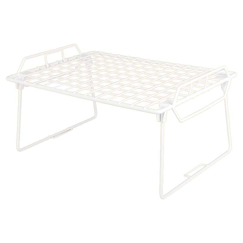 Estante de malla blanco