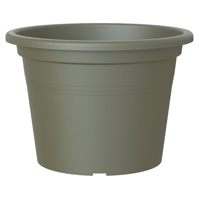 Maceta de piso Venezia plástico 24,9 x 35 cm dry green