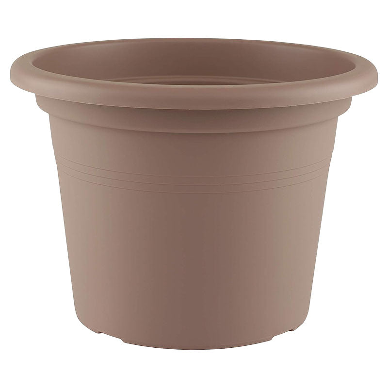 Maceta de piso Venezia plástico 24,9 x 35 cm taupe