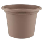 Maceta de piso Venezia plástico 31,8 x 45 cm taupe