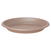 Plato para maceta Venezia plástico 4.3 x 30 cm taupe