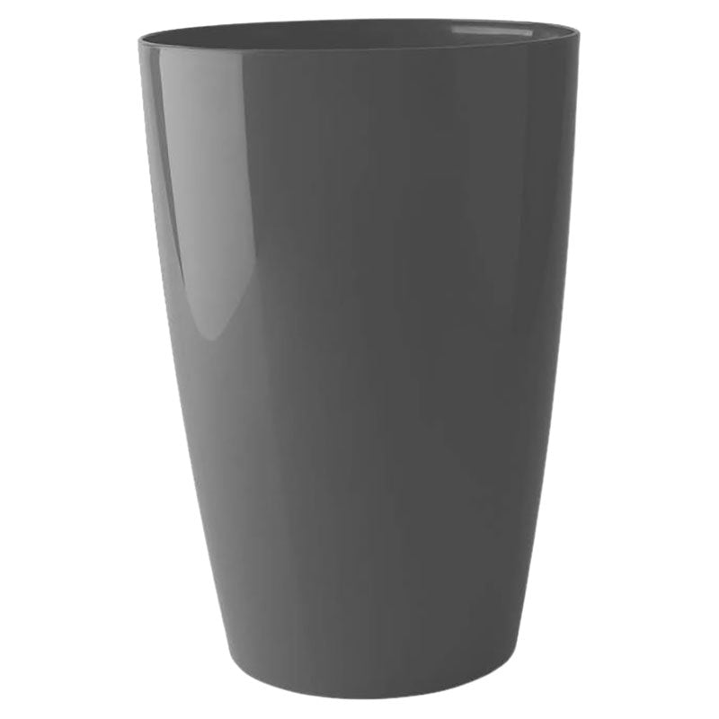 Maceta de piso Santorini plástico 40 x 29 cm anthracite
