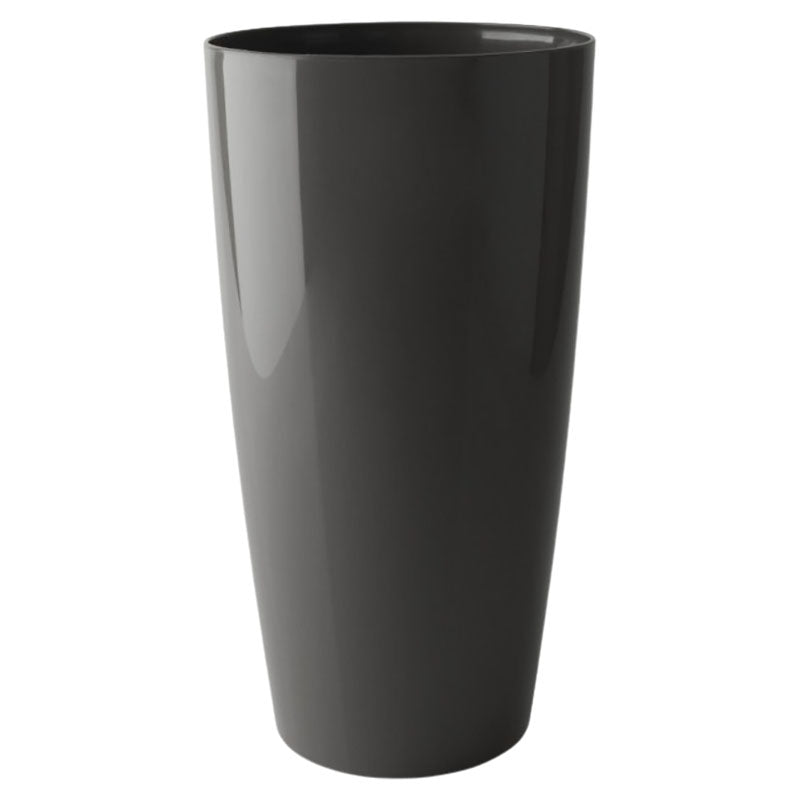 Maceta de piso Santorini plástico 65 x 33 cm anthracite