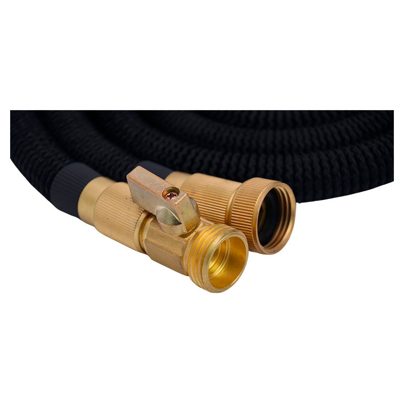 Expandable hose 3/4'' 7.5 to 23 m for domestic and commercial use, includes spray gun