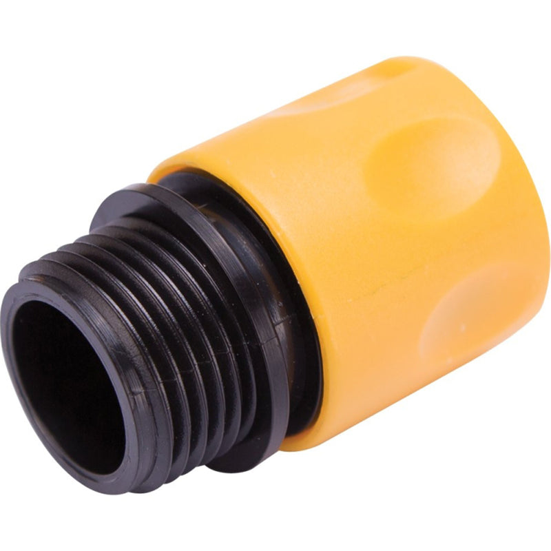 1 1/4" Plastic Male Quick-Connect Adapter