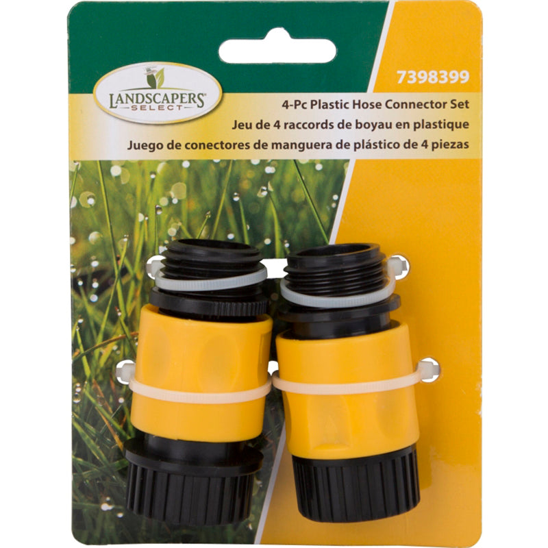 Plastic male and female adapter set