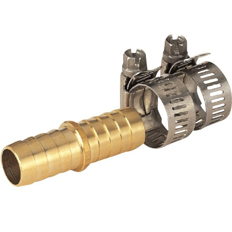 Male hose repairer 5/8" brass
