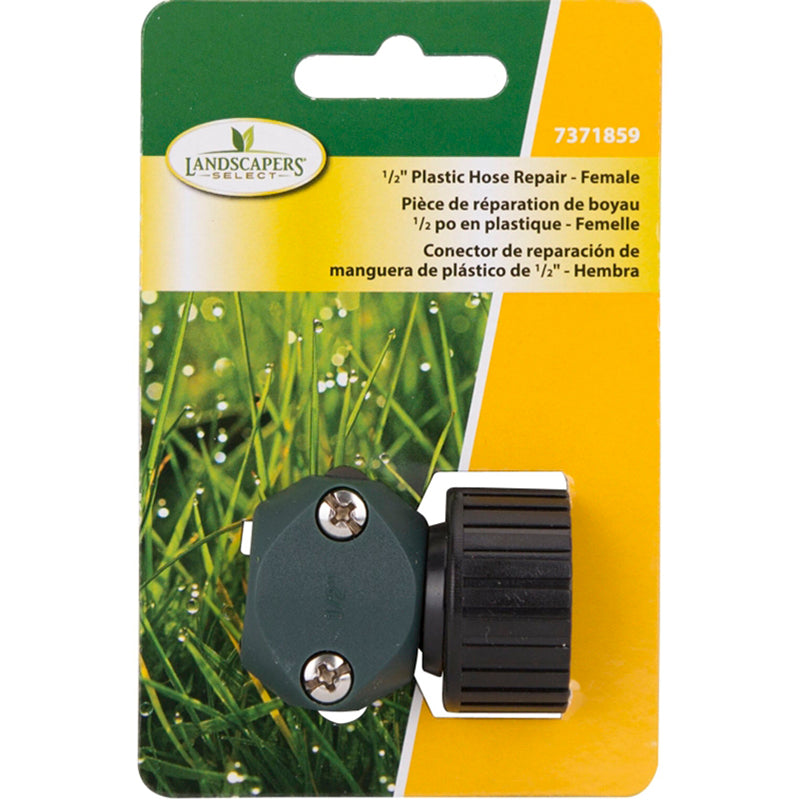 Acople hembra 1/2" plástico