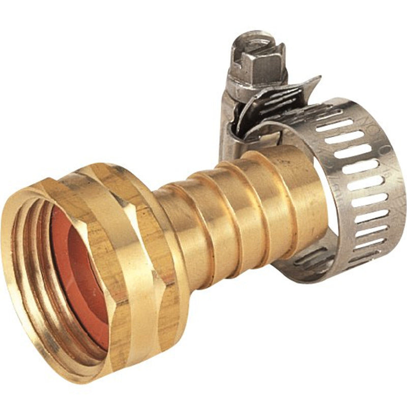 Female hose coupling 5/8" bronze