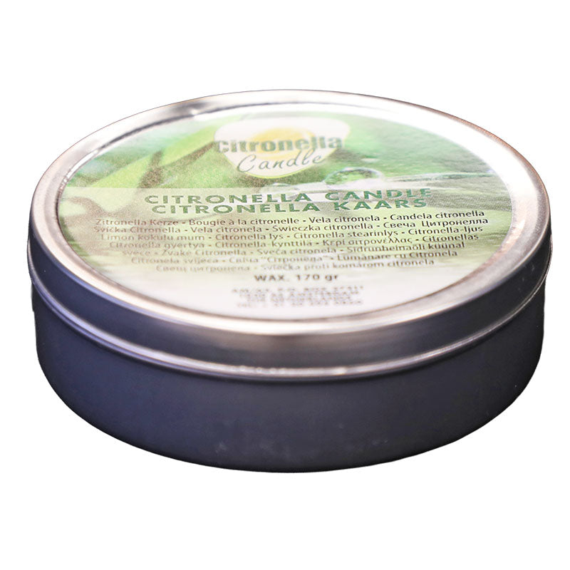 Vela Citronella Candle lata mosquitos 170 g