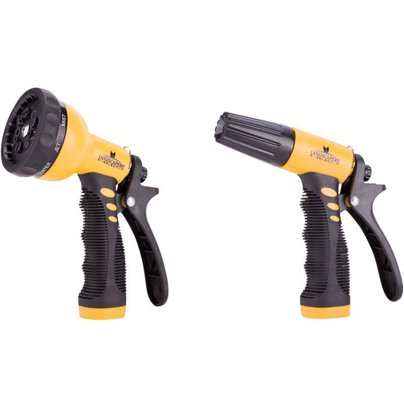 2-piece plastic 9-function watering gun set