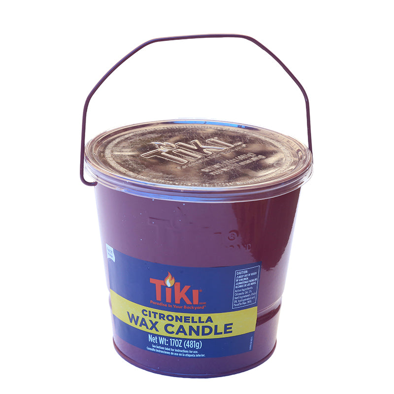 Vela citronela cubeta 17 oz (502 ml)