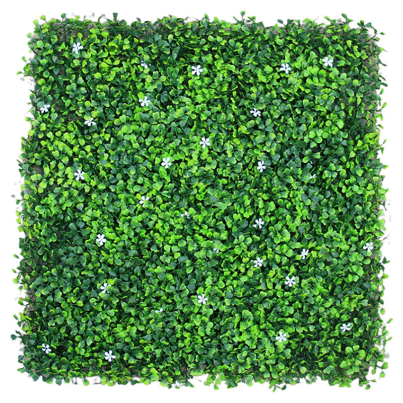Follaje artificial flor blanca 50 x 50 cm