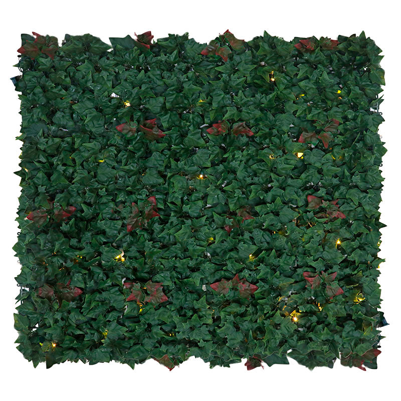 Follaje artificial con luz led hiedra 100 x 100 cm